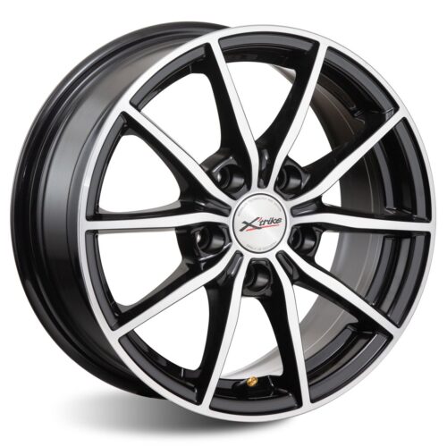 X'trike X-111М 6,5R15 5*114,3 ET38 d67,1 Алмаз черный [76837] Fb max 583 kg